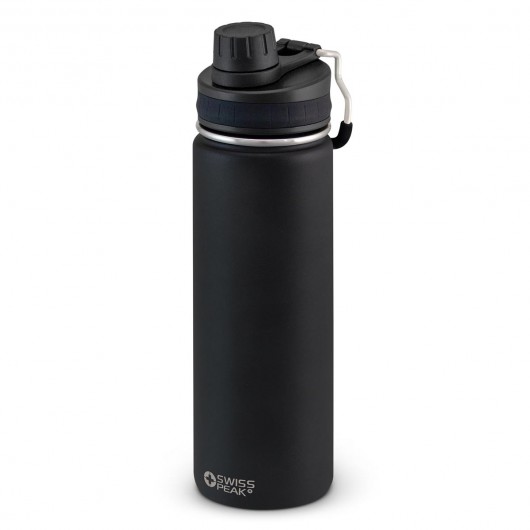 Swiss Peak Vacuum Bottles Black
